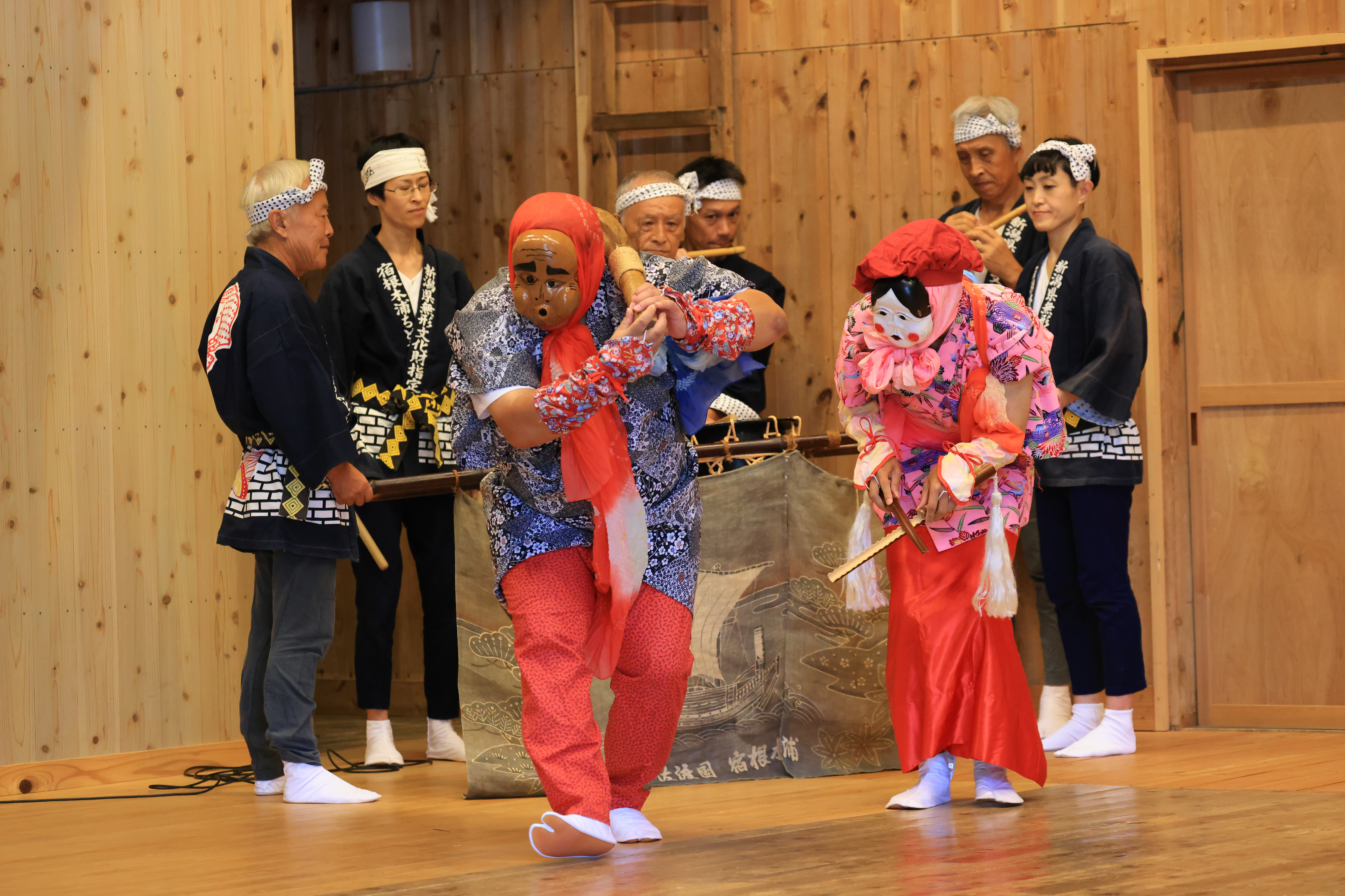 小木芸能鑑賞 at  宿根木公会堂