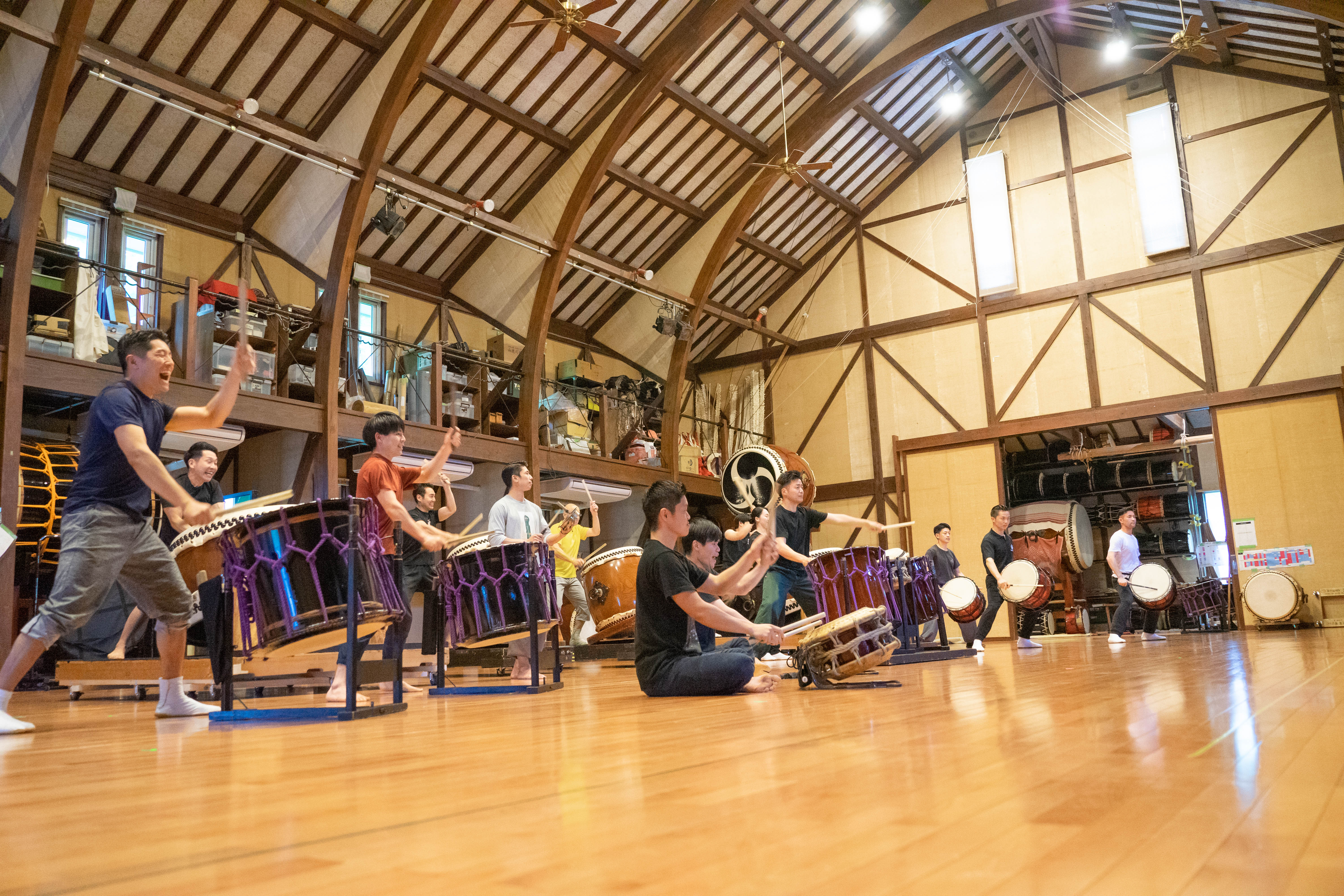 Kodo Village Rehearsal Hall Visit